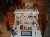 Wooden Shelf with assorted homewares