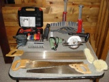 Assorted Hand tools - Black and Decker Drill