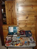 Assorted household and shop hand tools - Battery Charger and Starter