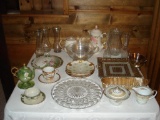 Assorted Vintage Chinaware and Glassware