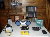 Assorted Electronics - Cameras and CDs