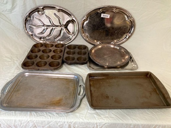 SERVING TRAYS & MUFFIN TINS