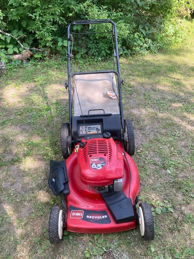 Toro 6.5 hp discount recycler lawn mower