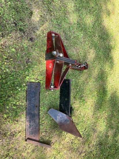 Howse H.D. 3-Pt Trailer Hitch W/Sub-Soiler Plow & Potato Digger.