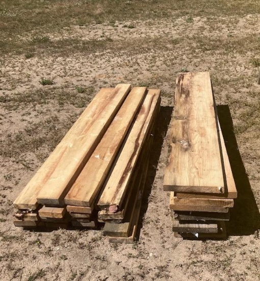 2" Lumber, Great For Deer Stands, (10) 2"X12"X6', (24) 2"X6"X6".