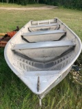 Mirro-Craft 14ft. Aluminum Fishing Boat W/Flotation Seats.