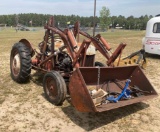 Ford 8-N Tractor W/Loader, Needs Work But Good Project Tractor.