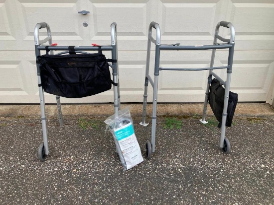 ALUMINUM WALKERS... - NO SHIPPING AVAILABLE -