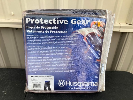 HUSQVARNA PROTECTIVE CHAPS... - NO SHIPPING AVAILABLE -