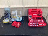 ALL-TRADE SOCKET SET & ASSORTED DRILL BITS... - NO SHIPPING AVAILABLE -