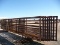 8 24' FREE STANDING PANELS INCLUDING ONE W/ 12' GATE