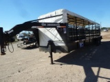 2005 28' GN STOCK TRAILER