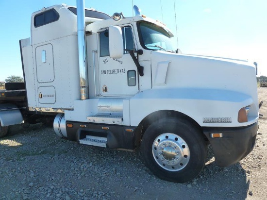 1992 KENWORTH TRUCK W/SLEEPER CAB