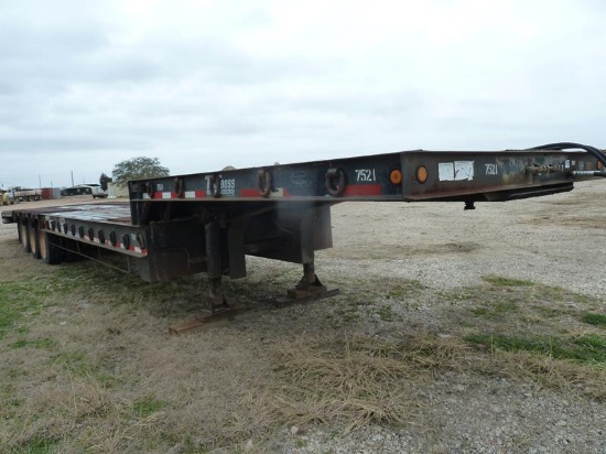 2001 TRAIL BOSS 3 AXLE DROP DECK TRAILER