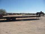 2002 TEXAS BRAGG 40' GN FLATBED TRAILER