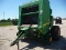 JD 568 MEGAWIDE PLUS ROUND BALER W/NET WRAP