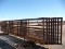 8 24' FREE STANDING PANELS INCLUDING 1 W/12' GATE