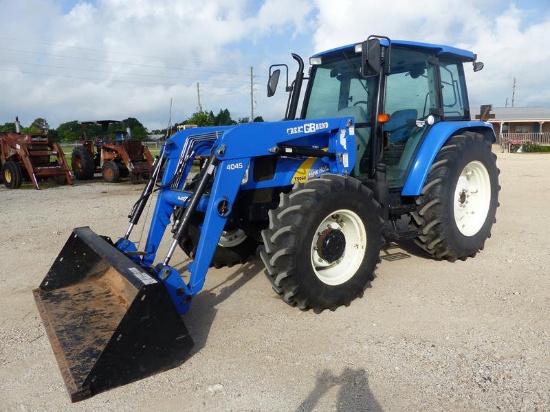 NEW HOLLAND T5060 TRACTOR W/GREAT BEND 4045 FE LOADER