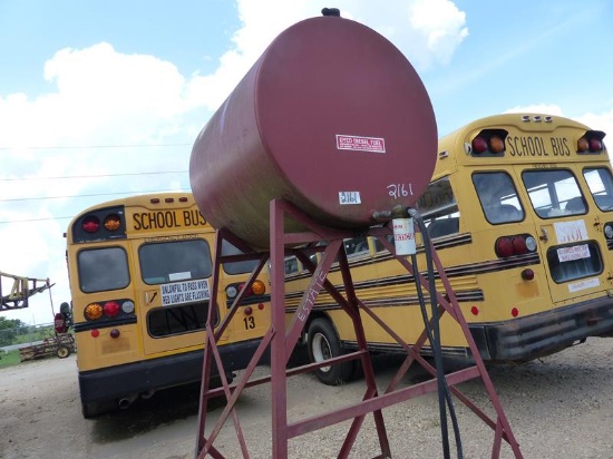 300 GAL APPROX OVERHEAD FUEL TANK