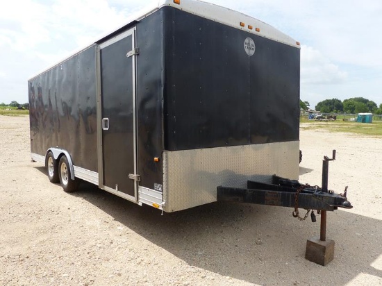 2001 WELLS CARGO 20' ENCLOSED CAR HAULER