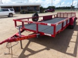 2013 RANCH KING 20' TANDEM AXLE TRAILER