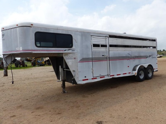 2002 SUNDOWNER SUNLITE STAMPEDE 4 HORSE TRAILER