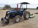 FORD 1710 4WD TRACTOR W/FORD FRONT END LOADER