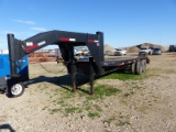 2000 AMERITRAIL GN 25' DUAL TANDEM AXLE TRAILER