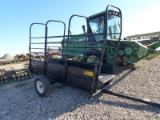 WINKEL CATTLE LOADING CHUTE ON DOLLY