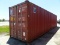 40' SHIPPING CONTAINER