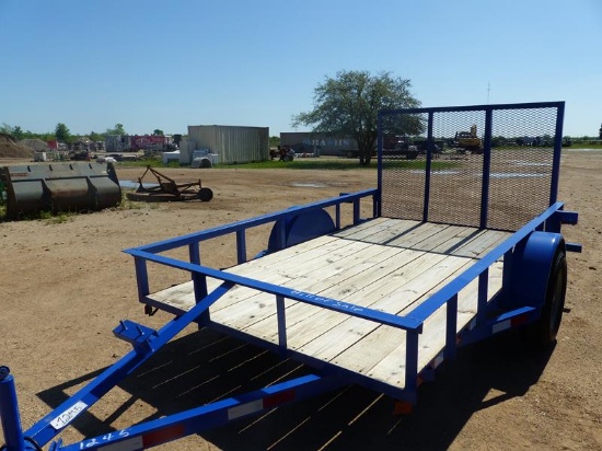 SHOP BUILT 6'X10' BP UTILITY TRAILER