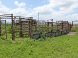 WORKING CATTLE PEN W/W W 3-8' SECTION CURVED