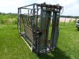 W W SQUEEZE CHUTE W/PALPATION CAGE