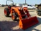 KUBOTA L4300F 4WD TRACTOR W/KUBOTA LB552 FRONT END  LOADER