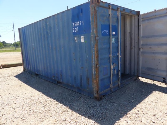 20' SHIPPING CONTAINER