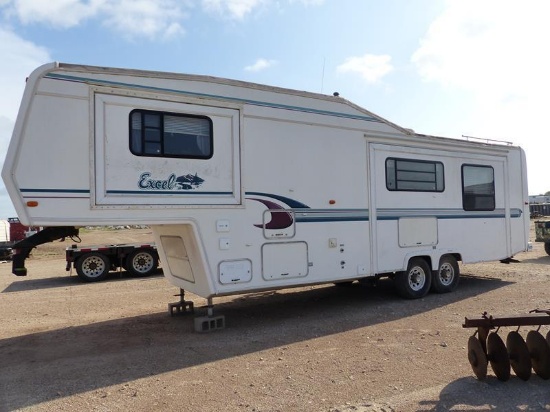 1997 EXCEL 33' FIFTH WHEEL TRAVEL TRAILER