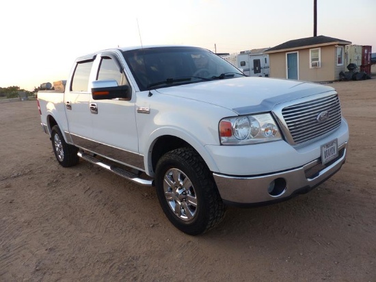 2006 FORD F150 LARIAT 4X4 CREW CAB PICKUP