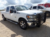 2012 FORD F250 LARIAT SUPER DUTY CREW CAB TRUCK