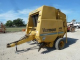 VERMEER 605 SERIES K ROUND BALER  W/MONITOR