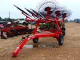 KUHN SR112 12 WHEEL HAY RAKE