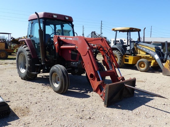 CASE IH CX90 TRACTOR W/ CIH L500 FRONT END LOADER