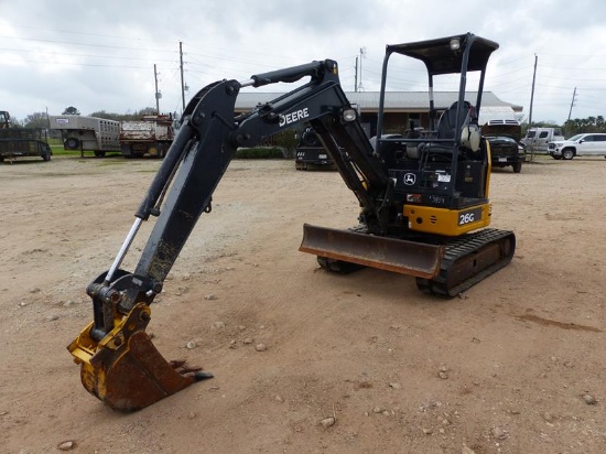 JOHN DEERE 26G COMPACT EXCAVATOR