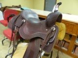 JEFF SMITH COWBOY COLLECTION CUTTING SADDLE