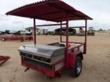 5'X8' UTILITY TRAILER W/PROPANE COOK TOP & GRILL