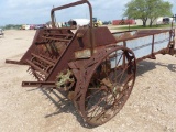 HORSE DRAWN ANTIQUE MANURE SPREADER