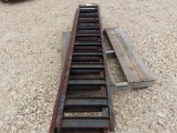 PAIR 8' STEEL TRAILER RAMPS