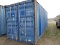 20' STORAGE/SHIPPING CONTAINER