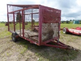 2001 FAIR-WEST 12'X6' TRASH TRAILER