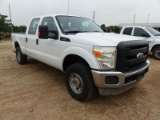 2011 FORD F250 SUPER DUTY CREWCAB 4X4 PICKUP