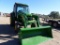 JOHN DEERE 6400 TRACTOR W/J D 620 FE LOADER